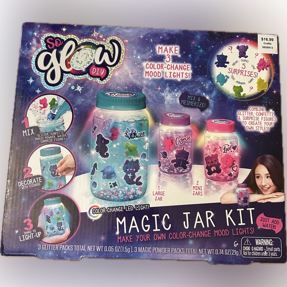 So Glow Magic Jar Kit NWOT